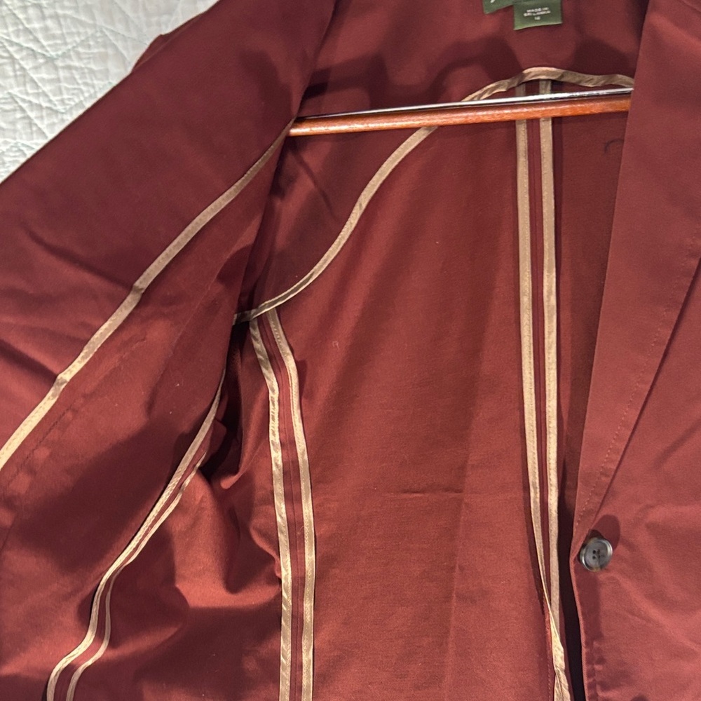 Eddie Bauer Deep Red Blazer - Picture 7 of 12
